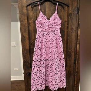 ASTR The Label Lilac Midi Dress - size M